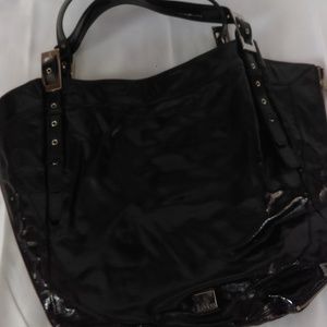Kooba Black Hobo Tote Bag